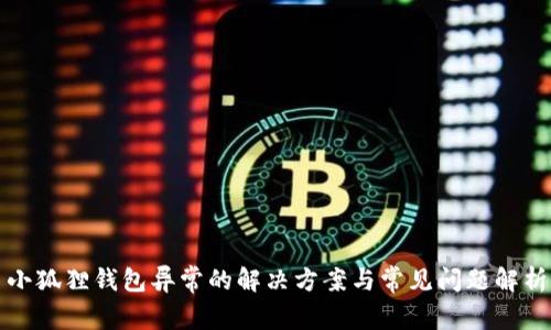 小狐狸钱包异常的解决方案与常见问题解析